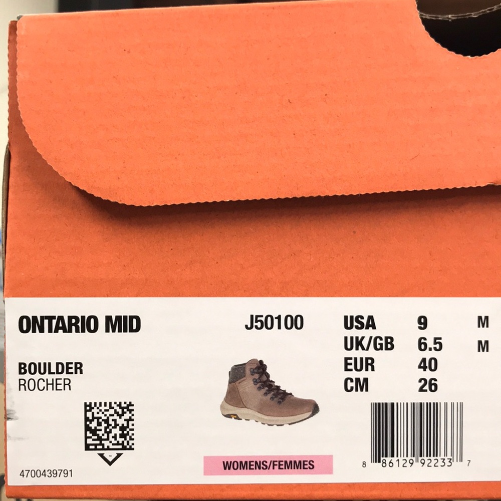 Merrell Ontario Mid hiking boots